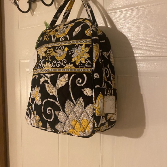Vera Bradley Lets Do Lunch insulated lunch bag retired Yellow Bird pattern - Picture 11 of 13